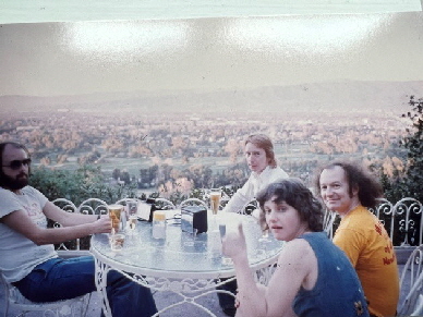 DD - Kinks Tour 1977 day off at Universal Studios, LA 1